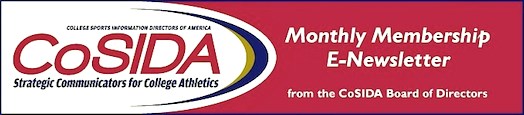 August 2012 CoSIDA Board of Directors Monthly E-Newsletter
